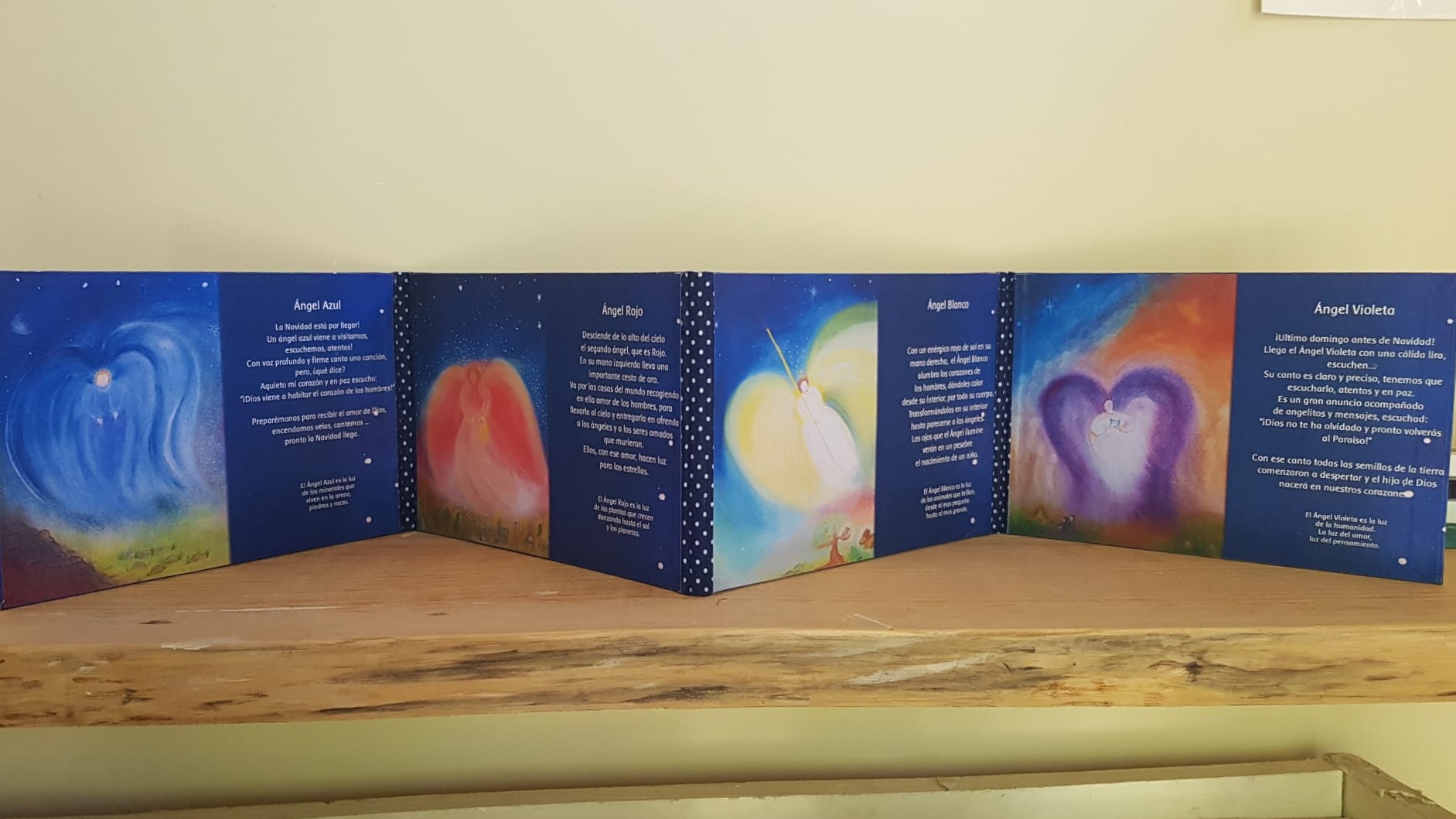 Ángeles de adviento (leporelo)